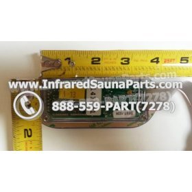 CIRCUIT BOARDS WITH  FACE PLATES - CIRCUIT BOARD WITH FACEPLATE SOFTHEAT INFRARED SAUNA BLACK 6