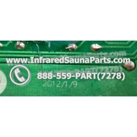 COMPLETE CONTROL POWER BOX WITH CONTROL PANEL - COMPLETE CONTROL POWER BOX FOR  INFRARED SAUNA 110v 120v WITH TWO CONTROL PANELS UNIVERSAL 21