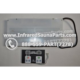 COMPLETE CONTROL POWER BOX WITH CONTROL PANEL - COMPLETE CONTROL POWER BOX SUNMATE INFRARED SAUNA STYLE 1 WITH ONE CONTROL PANEL 6
