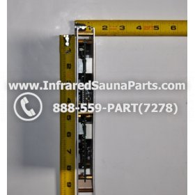 CIRCUIT BOARDS WITH  FACE PLATES - CIRCUIT BOARD WITH FACE PLATE DELUXE  INFRARED SAUNA  AUTO ON OFF SWITCH DUAL SIDE 2