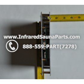 CIRCUIT BOARDS WITH  FACE PLATES - CIRCUIT BOARD WITH FACE PLATE FED INTERNATIONAL INFRARED SAUNA  MANUAL ON OFF SWITCH DUAL SIDE 7