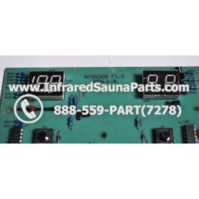 CIRCUIT BOARDS / TOUCH PADS - CIRCUIT BOARD  TOUCHPAD HYDRA INFRARED SAUNA NYSN3DB F1.3 3