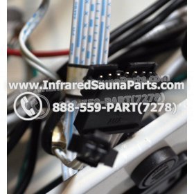 COMPLETE CONTROL POWER BOX WITH CONTROL PANEL - COMPLETE CONTROL POWER BOX WATERSTAR INFRARED SAUNA STYLE 1 WITH ONE CONTROL PANEL 13