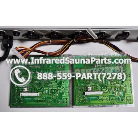 COMPLETE CONTROL POWER BOX WITH CONTROL PANEL - COMPLETE CONTROL POWER BOX PRECISION THERAPY  INFRARED SAUNA STYLE 4 WITH TWO CONTROL PANELS 4