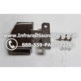 DOOR HINGES - GLASS DOOR HINGE STYLE 9 COMPLETE SET 8