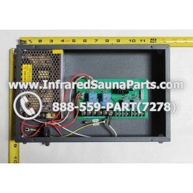 COMPLETE CONTROL POWER BOX WITH CONTROL PANEL - COMPLETE CONTROL POWER BOX 110V 120V WITH 8 CIRCUIT BOARD PINS ONE CONTROL PANEL 5
