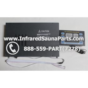 COMPLETE CONTROL POWER BOX WITH CONTROL PANEL - COMPLETE CONTROL POWER BOX 110V 120V WITH 8 CIRCUIT BOARD PINS ONE CONTROL PANEL 1