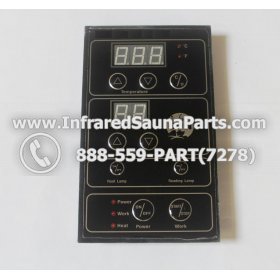 FACE PLATES - FACEPLATE FOR CIRCUIT BOARD INFRASUN 9 BUTTONS 2