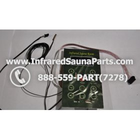 CIRCUIT BOARDS WITH  FACE PLATES - CIRCUIT BOARD WITH FACE PLATE X106140 AND THERMO WIRE 3