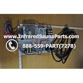 COMPLETE CONTROL POWER BOX 110V / 120V - COMPLETE CONTROL POWER BOX 110V / 120V WATERSTAR INFRARED SAUNA STYLE 1 7