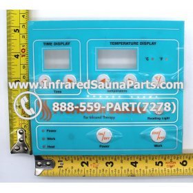CIRCUIT BOARDS WITH  FACE PLATES - CIRCUIT BOARD WITH FACE PLATE SRZHX00D - (8 BUTTONS) 4