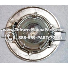 COMPLETE LIGHT ASSEMBLY 110V / 120V - COMPLETE LIGHT ASSEMBLY IN SILVER FINISH WITH BULB 110V / 120V 2