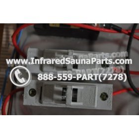 COMPLETE CONTROL POWER BOX 220V / 240V - COMPLETE CONTROL POWER BOX  220V / 240V HYDRA INFRARED SAUNA STYLE 7 10