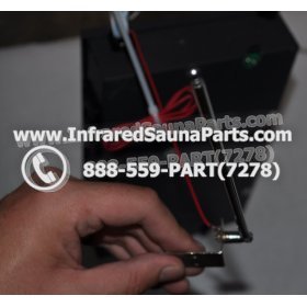 COMPLETE CONTROL POWER BOX 220V / 240V - COMPLETE CONTROL POWER BOX 220V / 240V WITH 7 CIRCUIT BOARD PINS  6 FEMALE PLUGS SAUNAGEN INFRARED SAUNA 13