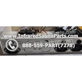 COMPLETE CONTROL POWER BOX 220V / 240V - COMPLETE CONTROL POWER BOX 220V / 240V LUX INFRARED SAUNA STYLE 7 14