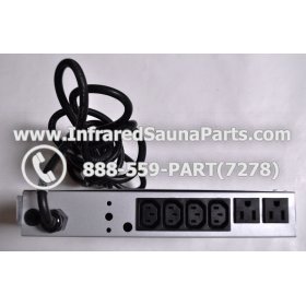 COMPLETE CONTROL POWER BOX 220V / 240V - COMPLETE CONTROL POWER BOX 220V / 240V IRONMAN INFRARED SAUNA STYLE 3 5