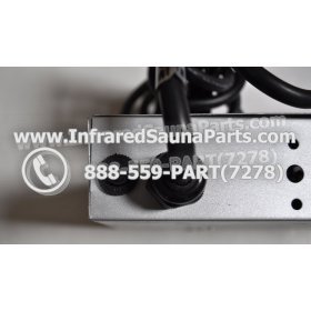 COMPLETE CONTROL POWER BOX 220V / 240V - COMPLETE CONTROL POWER BOX 220V / 240V PRECISION THERAPY  INFRARED SAUNA STYLE 3 6