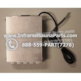 COMPLETE CONTROL POWER BOX 220V / 240V - COMPLETE CONTROL POWER BOX 220V / 240V SOFTHEAT INFRARED SAUNA ACC-100-PL-D 1