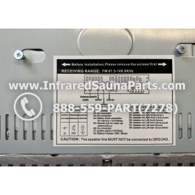 STEREOS - STEREO AM / FM AAC MP3 EQ STAGE 2 WITH USB / SD / MMC SLOT 4