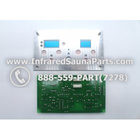 CIRCUIT BOARDS WITH  FACE PLATES - CIRCUIT BOARDS WITH FACE PLATES - SAUNATEC   (7 BUTTONS) 4