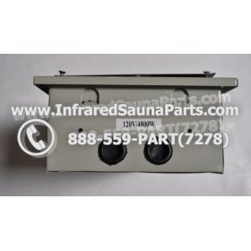 COMPLETE CONTROL POWER BOX WITH CONTROL PANEL - COMPLETE CONTROL POWER BOX 110V / 120V 4800 WATTS WITH COMPLETE WIRING HARNESS WITH ONE CONTROL PANEL 10
