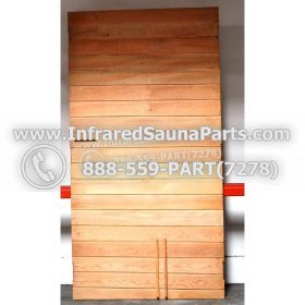WOOD SAUNA WALLS - HEMLOCK WOOD SAUNA PANEL ( 72.5" x 37.8" ) L 3