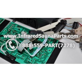 COMPLETE CONTROL POWER BOX WITH CONTROL PANEL - COMPLETE CONTROL POWER BOX 110V / 120V WITH 7 CIRCUIT BOARD PINS 6 FEMALE PLUGS WITH TWO CONTROL PANELS 11