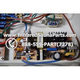 COMPLETE CONTROL POWER BOX 110V / 120V - COMPLETE CONTROL POWER BOX 110V / 120V GAIA INFRARED SAUNA STYLE 4 10