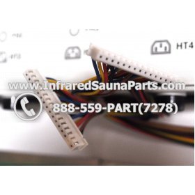 COMPLETE CONTROL POWER BOX WITH CONTROL PANEL - COMPLETE CONTROL POWER BOX MASTERSAUNA INFRARED SAUNA STYLE 4 WITH TWO CONTROL PANELS 8