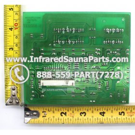 CIRCUIT BOARDS / TOUCH PADS - CIRCUIT BOARD  TOUCHPAD KEYSBACKYARD INFRARED SAUNA YX32764-3 (9 BUTTONS) 4