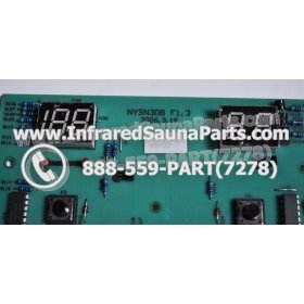 CIRCUIT BOARDS / TOUCH PADS - CIRCUIT BOARD  TOUCHPAD LUX INFRARED SAUNA NYSN3DB F1.3 WITH WIRE 3
