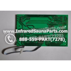 CIRCUIT BOARDS / TOUCH PADS - CIRCUIT BOARD  TOUCHPAD HOTWIND INFRARED SAUNA NYSN3DB F1.3 WITH WIRE 4