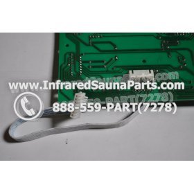 CIRCUIT BOARDS WITH  FACE PLATES - CIRCUIT BOARD WITH FACEPLATE PRECISION THERAPY INFRARED SAUNA NYSN3DB F1.3 WITH WIRE 6