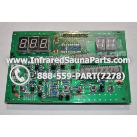 CIRCUIT BOARDS / TOUCH PADS - CIRCUIT BOARD  TOUCHPAD HOTWIND INFRARED SAUNA 10J0460 4