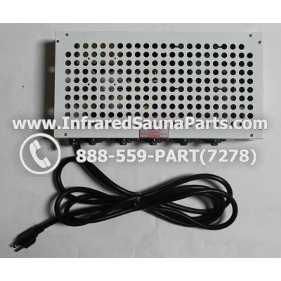 COMPLETE CONTROL POWER BOX 110V / 120V - COMPLETE CONTROL POWER BOX 110V / 120V MASTERSAUNA STYLE 6 1